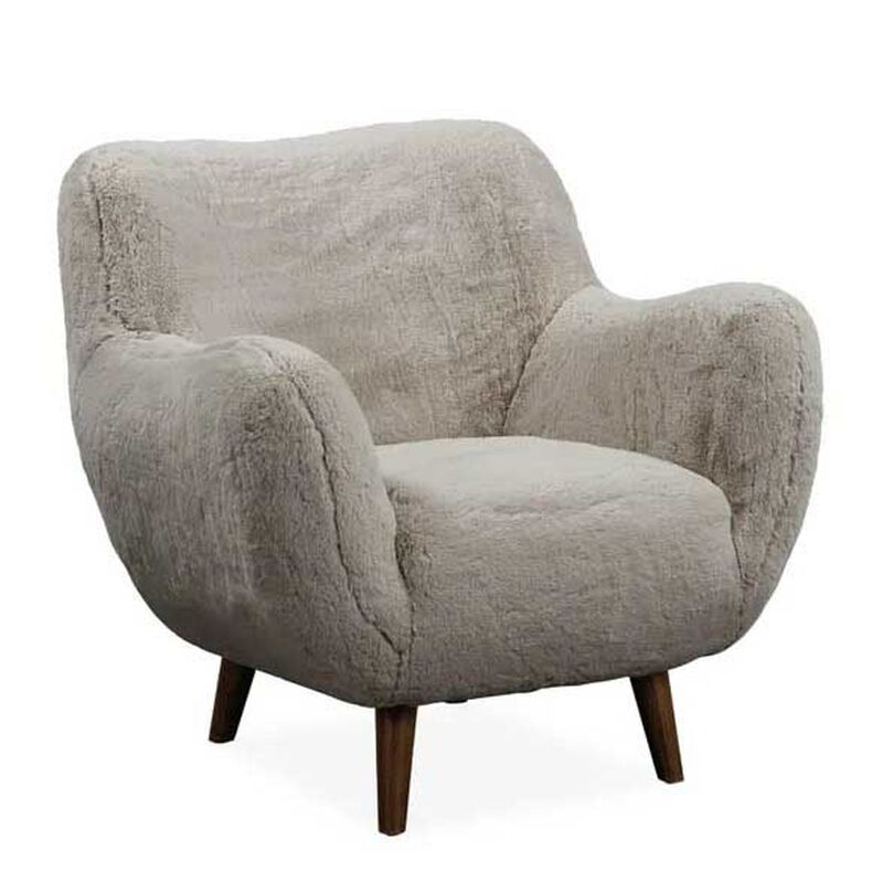 Capulet Globe Accent Chair - Coyote Fur image number 0